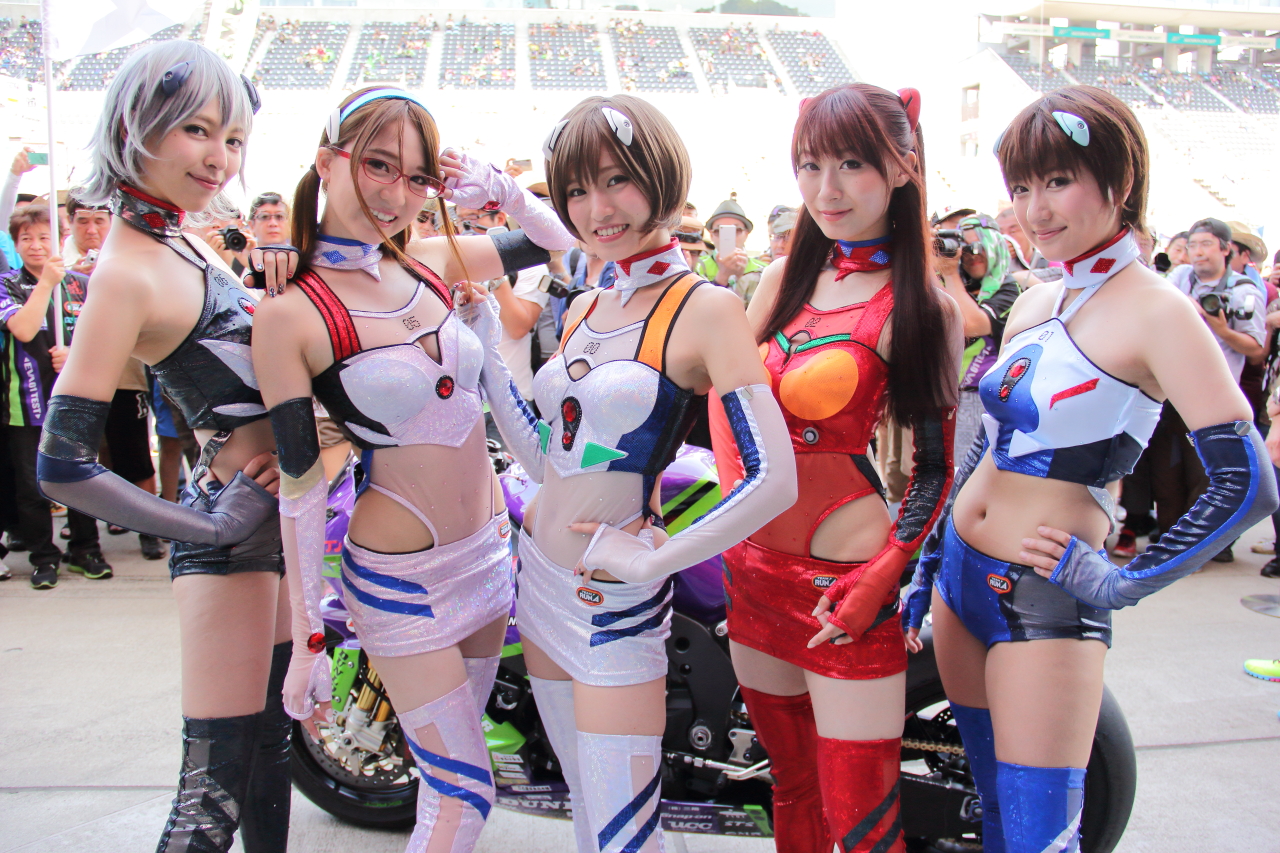 (2015年のエヴァRQ:鈴鹿8耐にて撮影)Photo by Tomohiro Yoshita