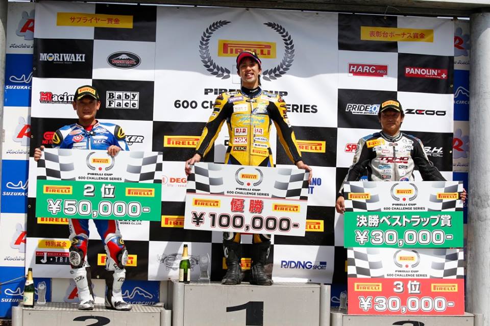 画像提供:ピレリカップ600チャレンジシリーズ