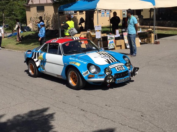 ルノー・アルピーヌA110(出典:https://www.facebook.com/AsamaHillClimb/)