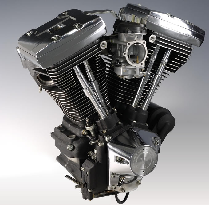 V型2気筒OHVエンジン(出典:http://www.virginharley.com/)