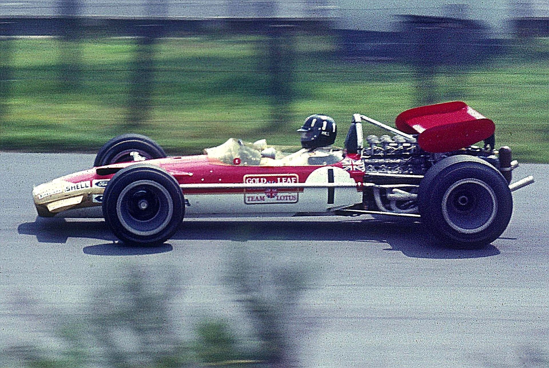 グラハムが乗ったロータス49B(1969年)出展:https://ja.wikipedia.org/wiki/