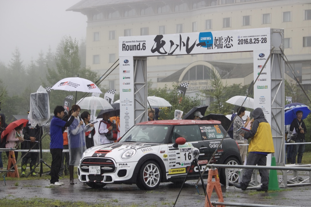 ラリー JN5 MINI JCW start