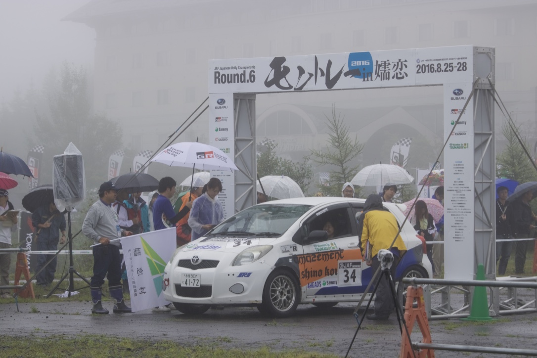 ラリー JN3 vitz 91 start