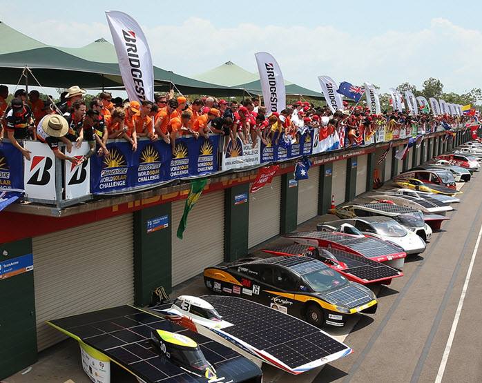 出典:https://www.facebook.com/WorldSolarChallenge/