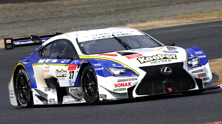 エブロ 1/43 KeePer Tom's RC F スーパーGT GT500 2016 富士