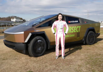 3トンの巨体で筑波を激走！サイバートラックにSUV用タイヤを履かせた結果が衝撃的だった