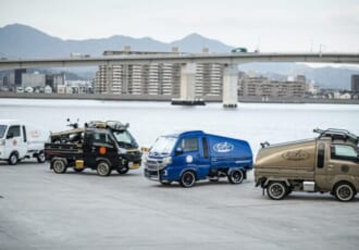 軽トラの常識を壊す4台。グラスホッパーが大阪オートメッセで放った“走る拠点”という提案